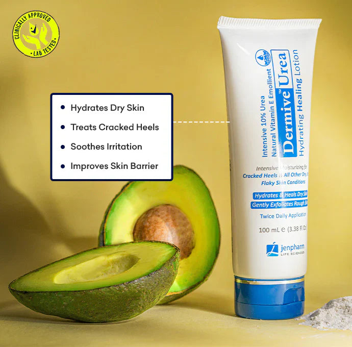 Jenpharm Dermive Urea Hydrating Healing Lotion, 100 ml