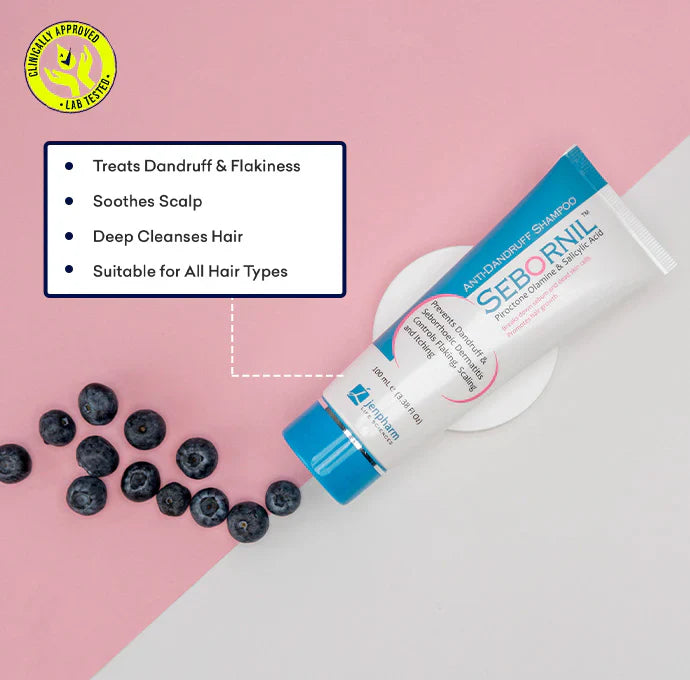 Jenpharm Sebornil Anti Dandruff Shampoo, 100 ml