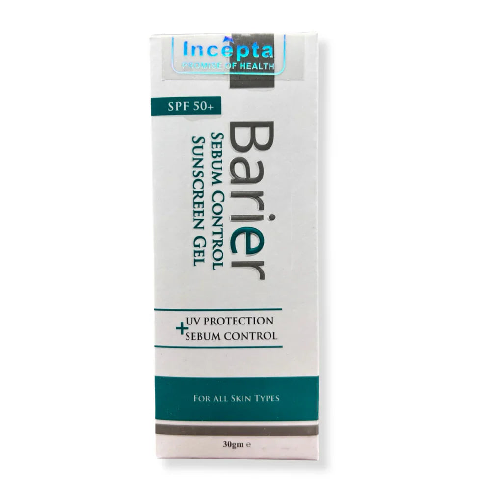 Barrier Sebum Control Sunscreen Gel, SPF-30