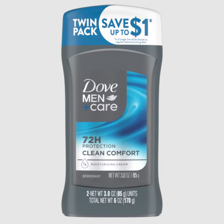 Dove Men+Care Clean Comfort Deodorant Stick, 85g