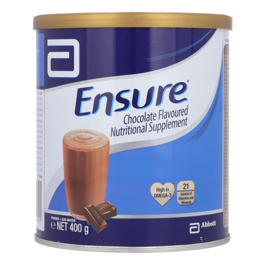 Ensure Milk Powder Chocolate, 400g