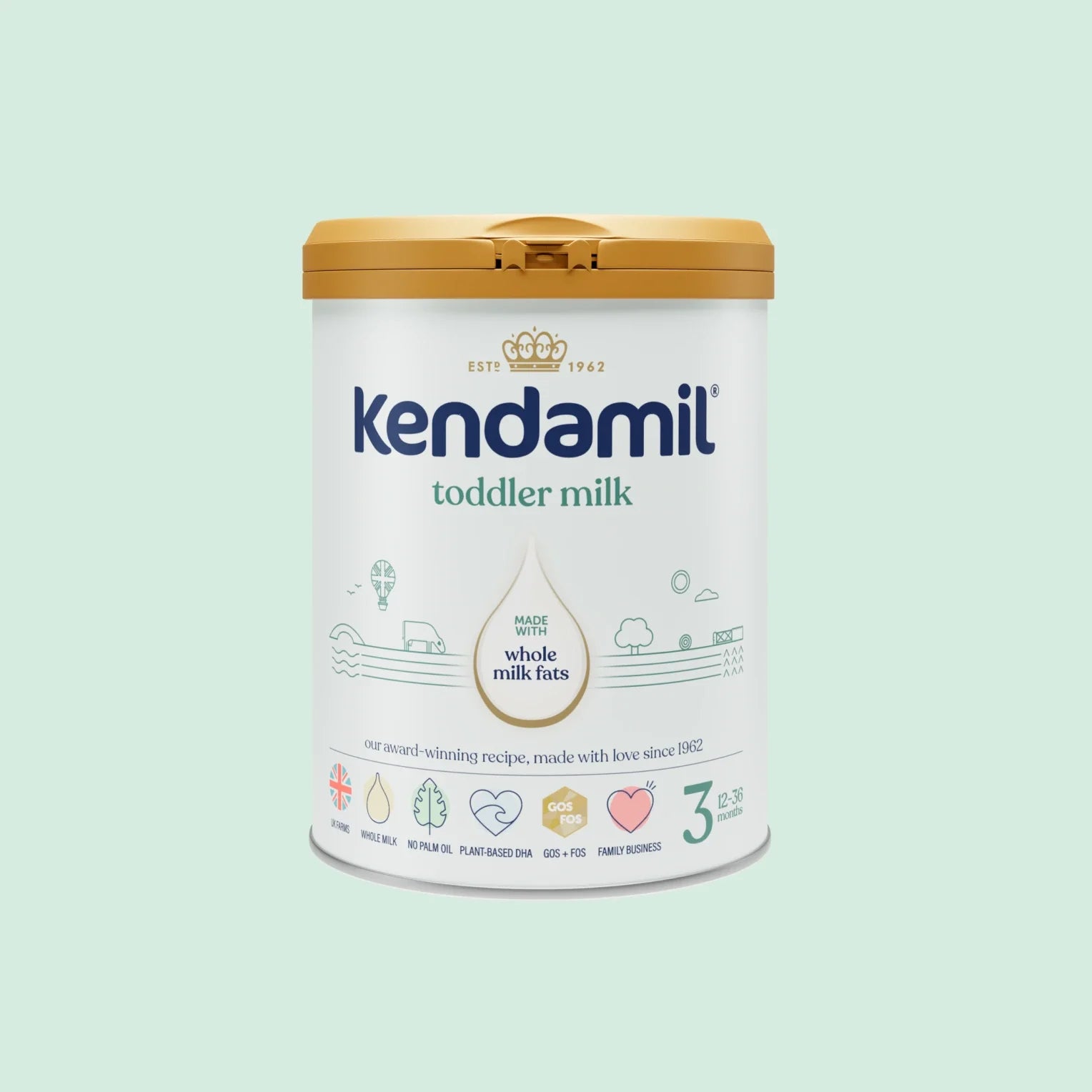 Kendamil Classic Toddler Milk 12+ months, 800g