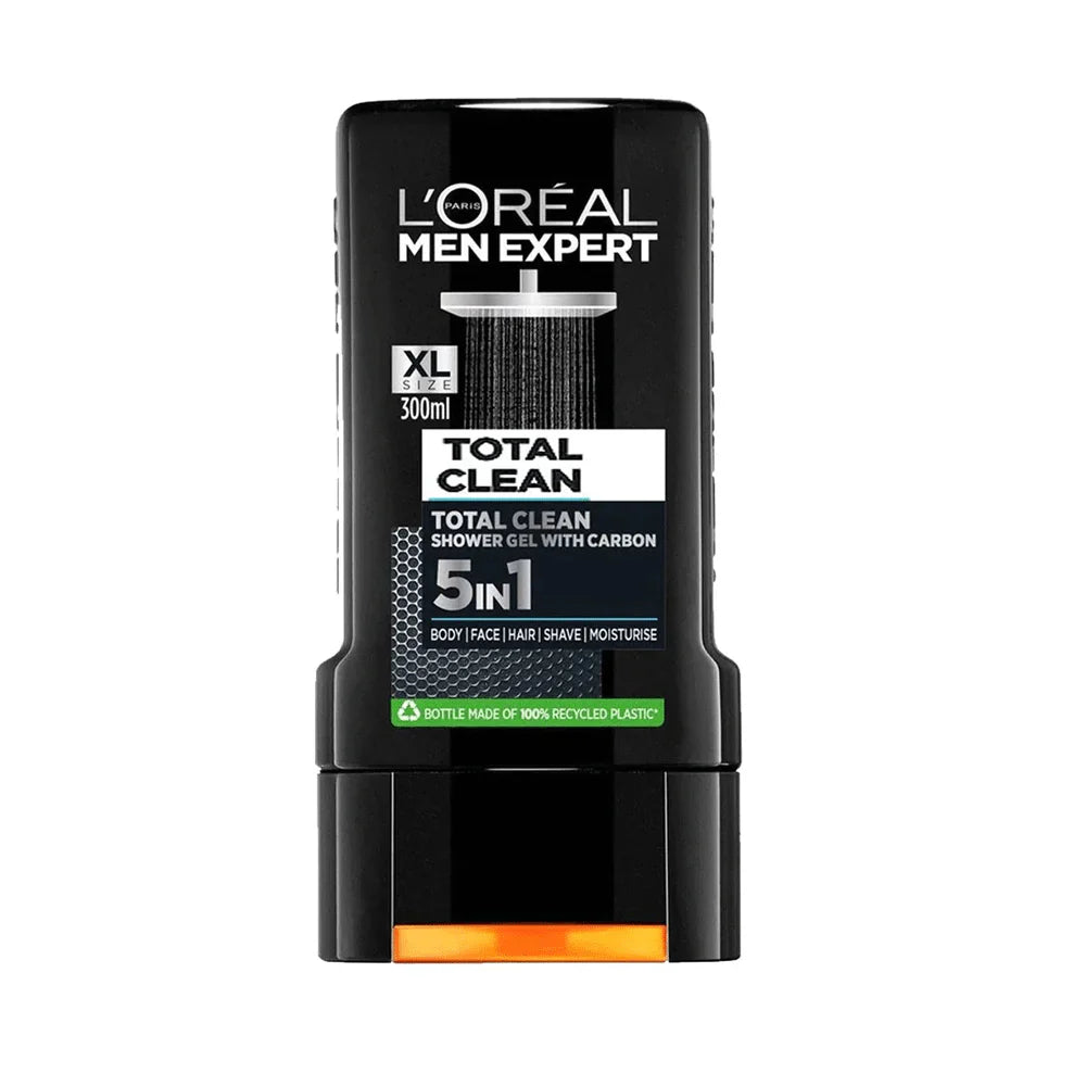 Loreal Men Expert Total Clean Shower Gel, 300ml