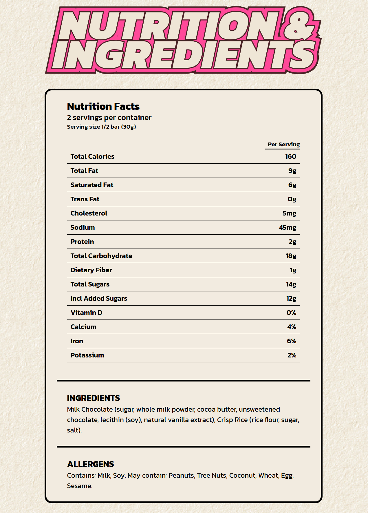 Feastables MrBeast Milk Crunch Chocolate Bar, 60g