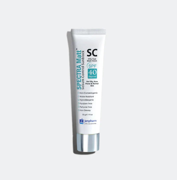 Jenpharm Spectra Matt SC Sunblock, SPF 40