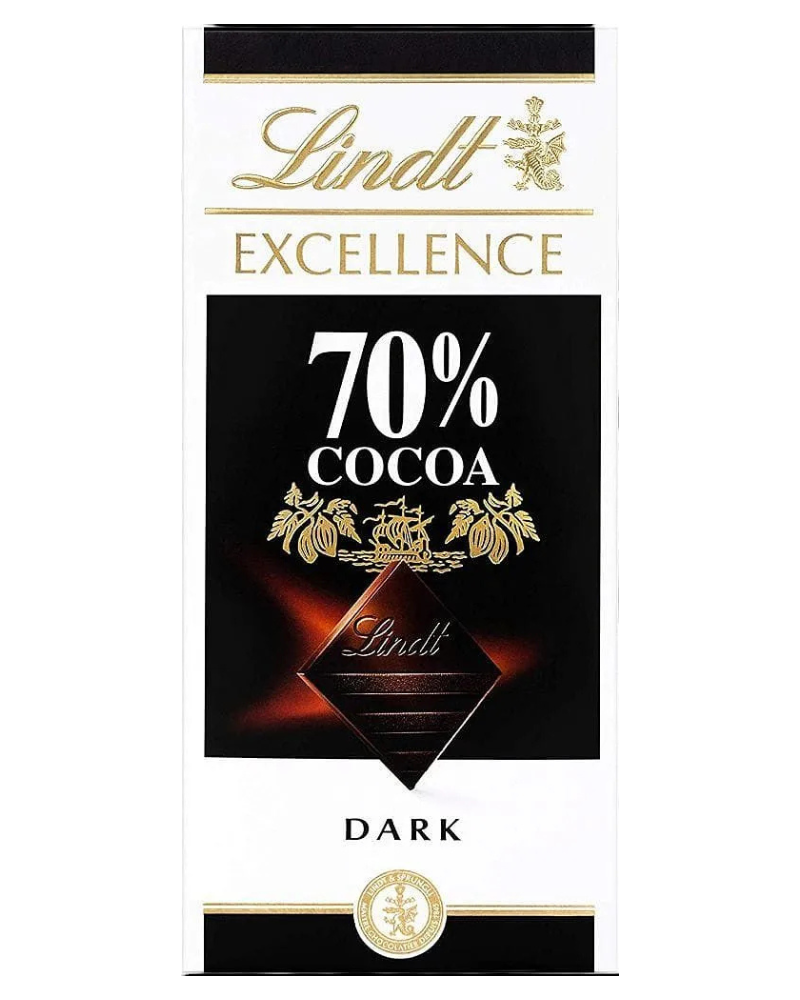 Lindt Excellence 70% Cocoa Chocolate, 100g