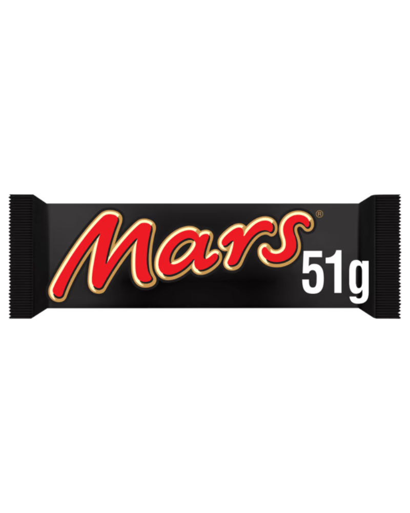 Mars Chocolate Bar, 51 g