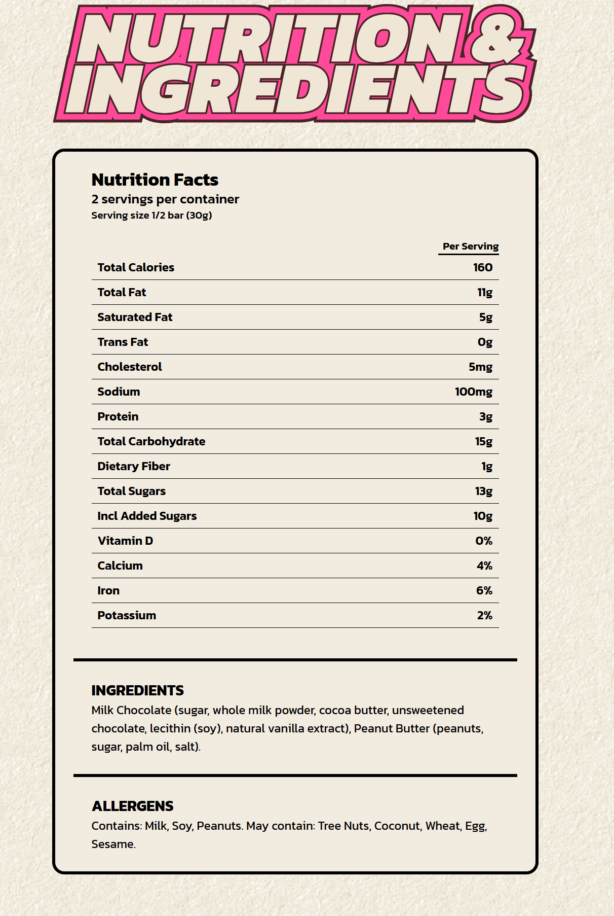 Feastables MrBeast Peanut Butter Crunch Chocolate Bar, 60g