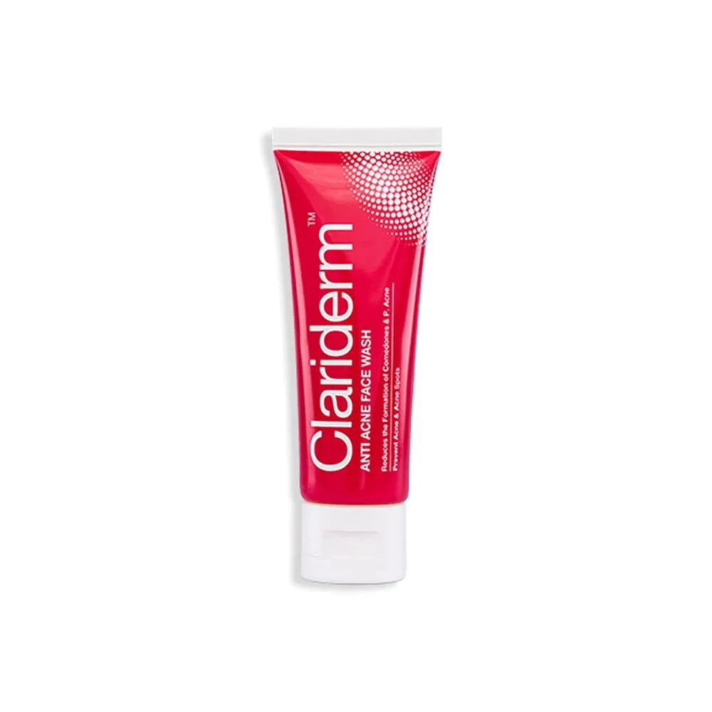 Clariderm Anti Acne Face Wash, 60ml