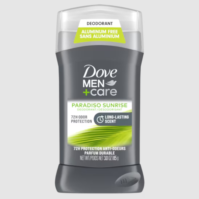 Dove Men+Care Paradiso Sunrise Deodorant Stick, 85g