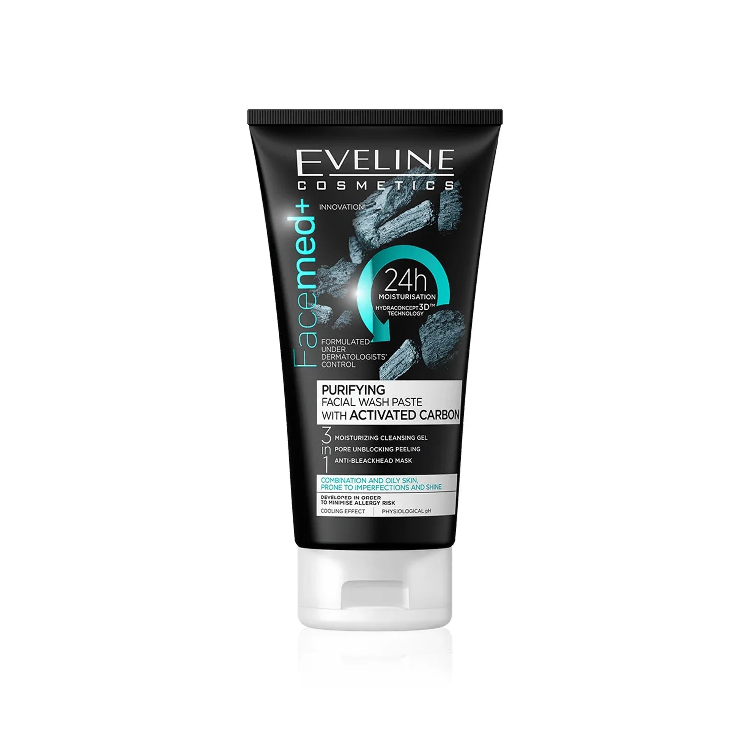 Eveline FaceMed Purifying Facial Wash Paste, 150ml