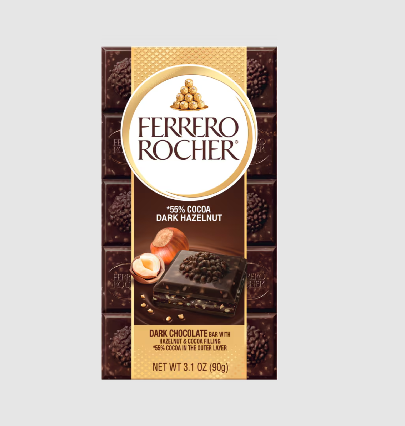 Ferrero Rocher Dark 55% Cocoa Chocolate Bar