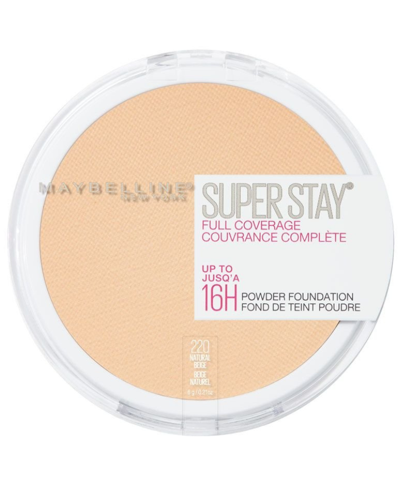 Maybelline Super Stay Full Coverage Powder Foundation - 220 Natural Beige